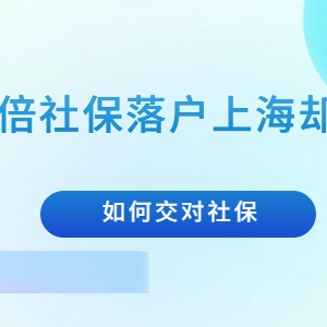 7年2倍社保落户上海却被拒，申诉无果才发现错得离谱......